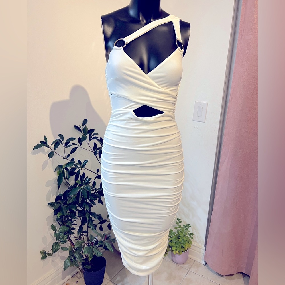 NOOKIE WHITE DRESS - Medium